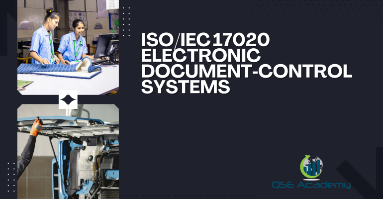 ISOIEC 17020 Electronic Document‑Control Systems
