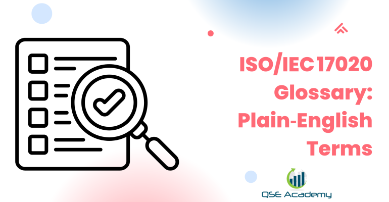 ISOIEC 17020 Glossary Plain‑English Terms