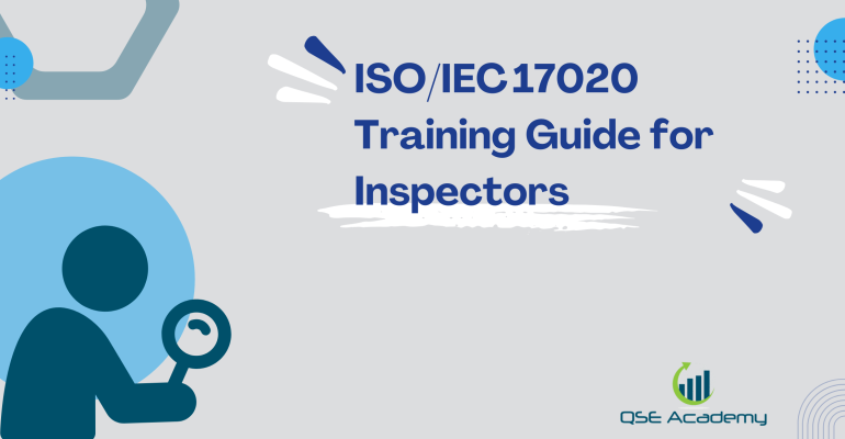 ISOIEC 17020 Training Guide for Inspectors