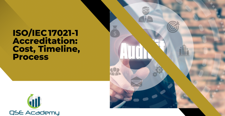 ISOIEC 17021‑1 Accreditation Cost, Timeline, Process