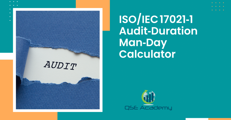 ISOIEC 17021‑1 Audit‑Duration Man‑Day Calculator