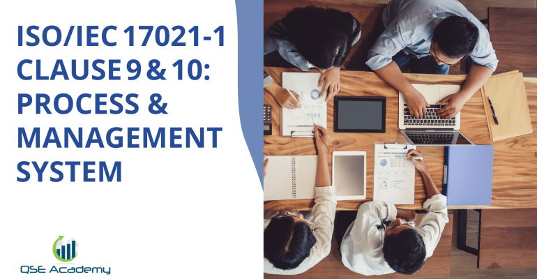 ISOIEC 17021‑1 Clause 9 & 10 Process & Management System