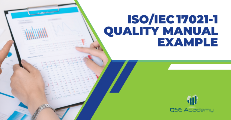 ISOIEC 17021‑1 Quality Manual Example