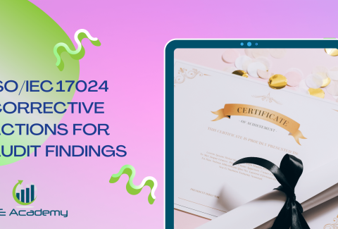 ISOIEC 17024 Corrective Actions for Audit Findings