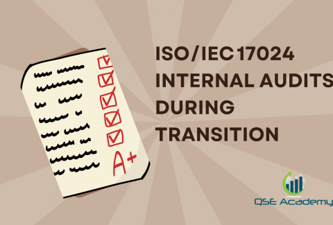 ISOIEC 17024 Internal Audits During Transition