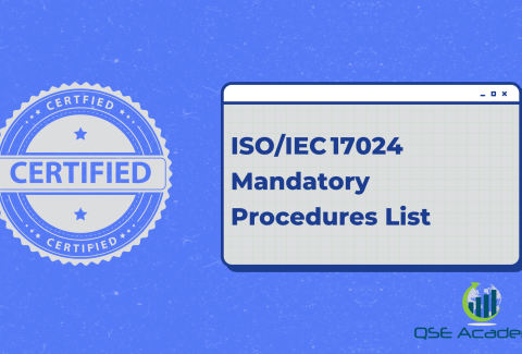 ISOIEC 17024 Mandatory Procedures List