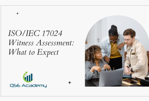 ISOIEC 17024 Witness Assessment What to Expect
