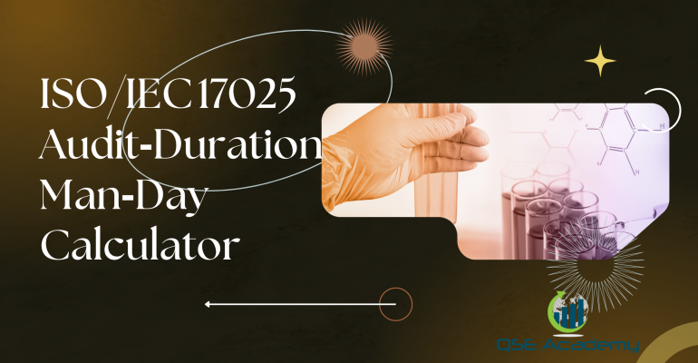 ISOIEC 17025 Audit‑Duration Man‑Day Calculator