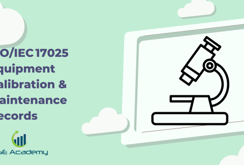 ISOIEC 17025 Equipment Calibration & Maintenance Records