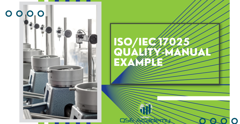ISOIEC 17025 Quality‑Manual Example