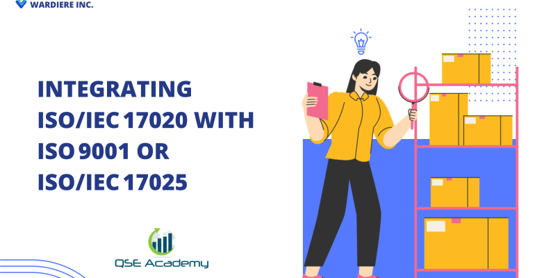 Integrating ISOIEC 17020 with ISO 9001 or ISOIEC 17025