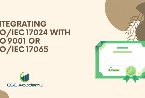 Integrating ISOIEC 17024 with ISO 9001 or ISOIEC 17065
