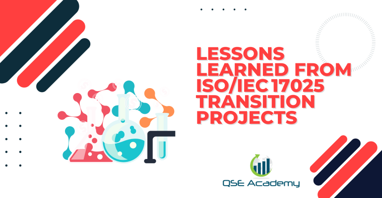 Lessons Learned from ISOIEC 17025 Transition Projects