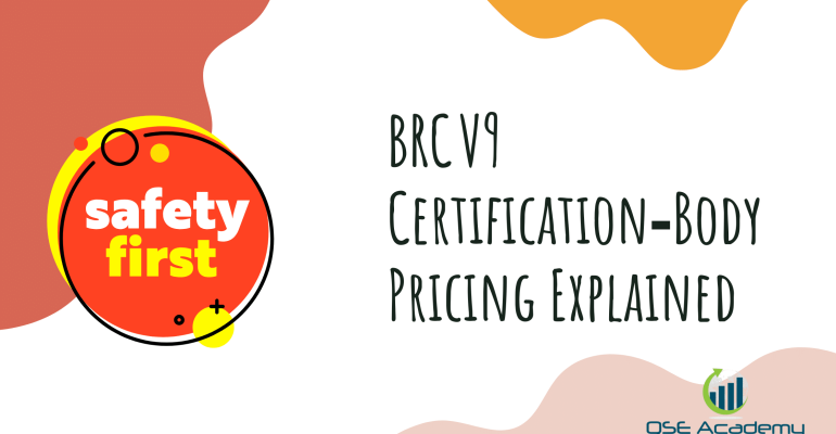 BRC V9 Certification‑Body Pricing Explained