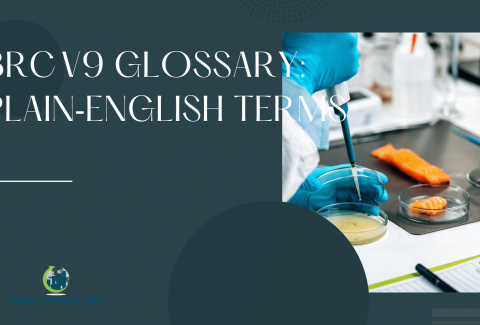 BRC V9 Glossary Plain‑English Terms