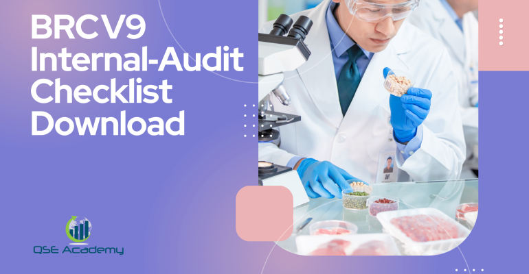 BRC V9 Internal‑Audit Checklist Download