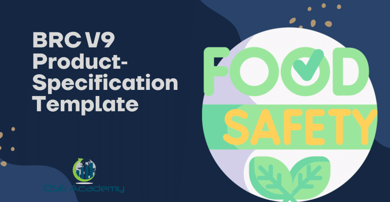 BRC V9 Product‑Specification Template