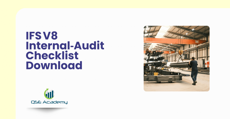 IFS V8 Internal‑Audit Checklist Download