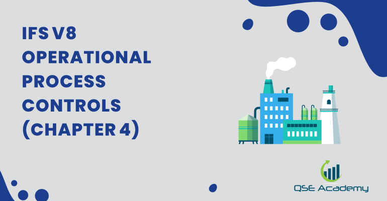 IFS V8 Operational Process Controls (Chapter 4)