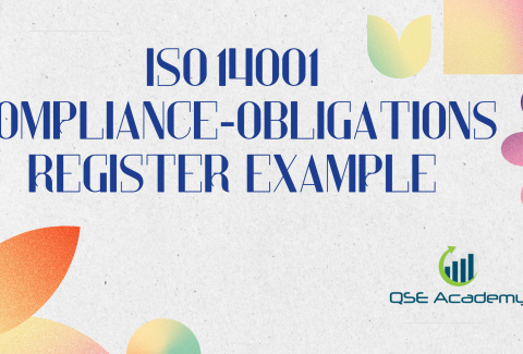 ISO 14001 Compliance‑Obligations Register Example