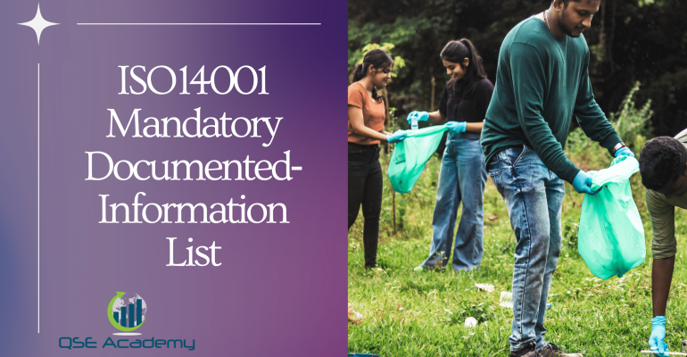 ISO 14001 Mandatory Documented‑Information List
