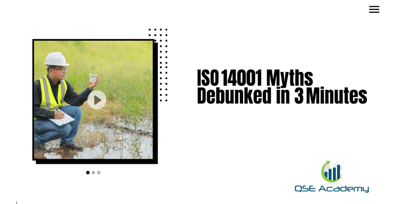 ISO 14001 Myths Debunked in 3 Minutes
