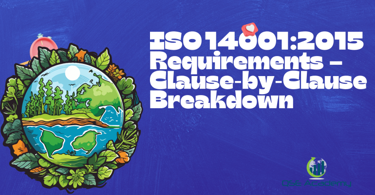 ISO 140012015 Requirements – Clause‑by‑Clause Breakdown