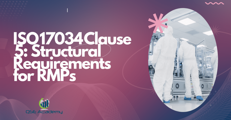 ISO 17034 Clause 5 Structural Requirements for RMPs