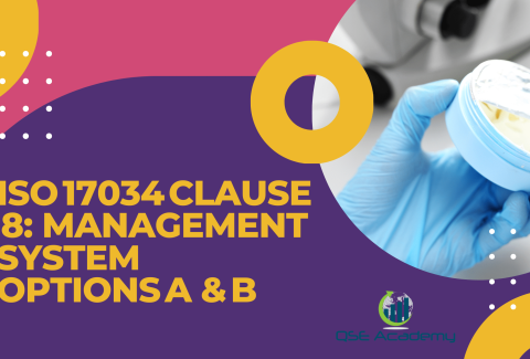 ISO 17034 Clause 8 Management System Options A & B