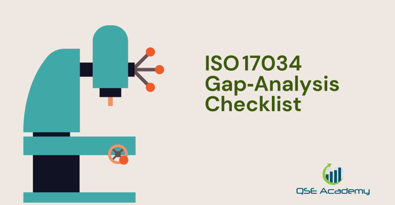 ISO 17034 Gap‑Analysis Checklist