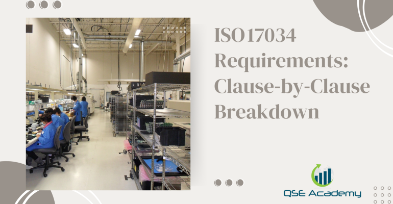 ISO 17034 Requirements Clause‑by‑Clause Breakdown