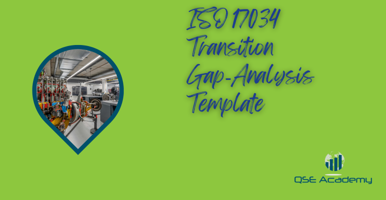 ISO 17034 Transition Gap‑Analysis Template