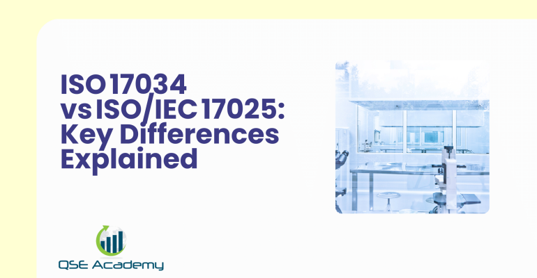 ISO 17034 vs ISOIEC 17025 Key Differences Explained