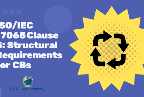 ISOIEC 17065 Clause 5 Structural Requirements for CBs