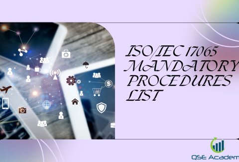 ISOIEC 17065 Mandatory Procedures List