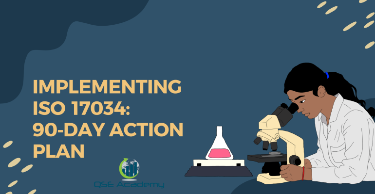 Implementing ISO 17034 90‑Day Action Plan