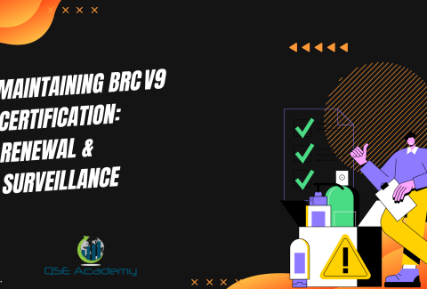 Maintaining BRC V9 Certification Renewal & Surveillance
