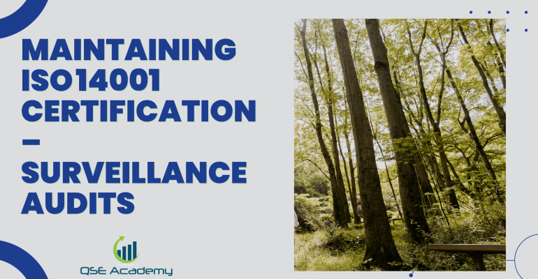 Maintaining ISO 14001 Certification – Surveillance Audits