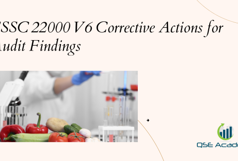 New FSSC 22000 V6 Corrective Actions for Audit Findings