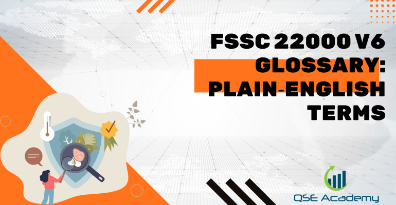 New FSSC 22000 V6 Glossary Plain‑English Terms