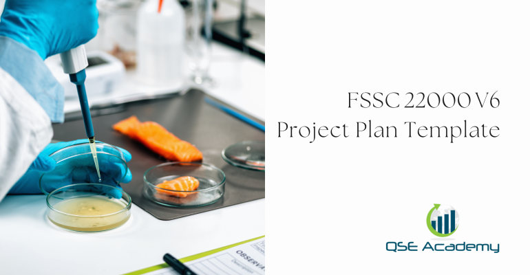 New FSSC 22000 V6 Project Plan Template