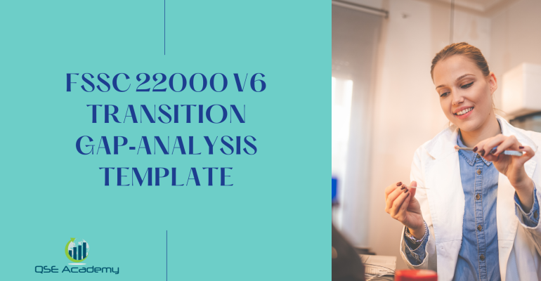 New FSSC 22000 V6 Transition Gap‑Analysis Template