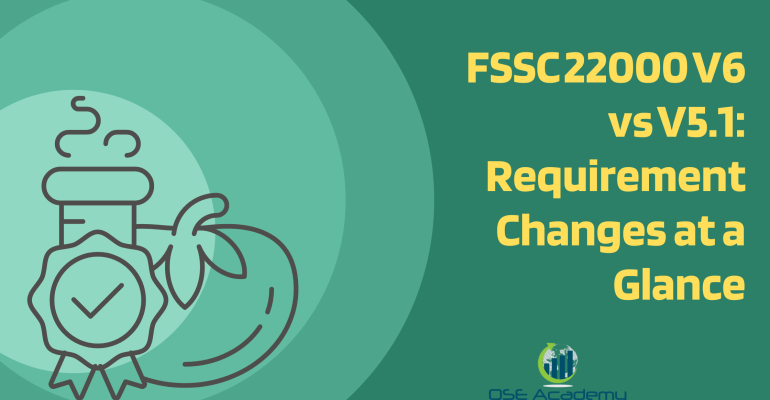 New FSSC 22000 V6 vs V5.1 Requirement Changes at a Glance