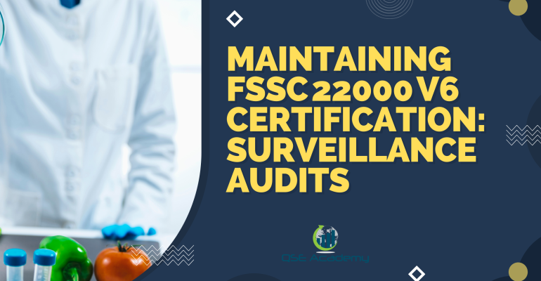 New Maintaining FSSC 22000 V6 Certification Surveillance Audits