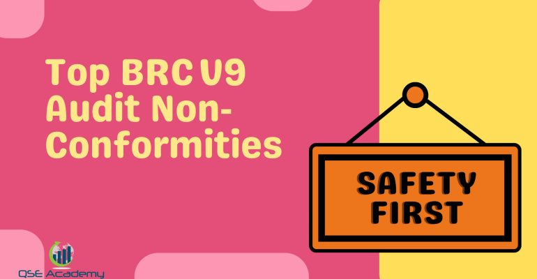 Top BRC V9 Audit Non‑Conformities