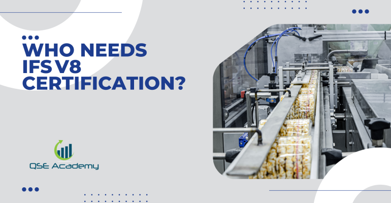 Who Needs IFS V8 Certification