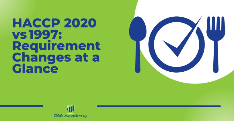 HACCP 2020 vs 1997 Requirement Changes at a Glance