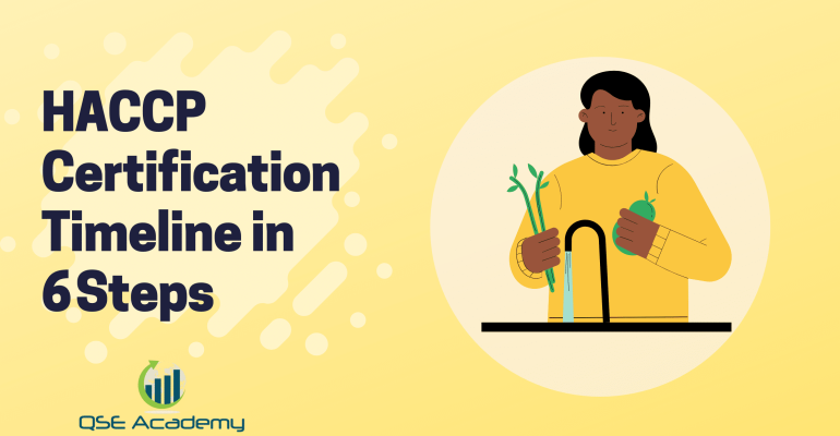 HACCP Certification Timeline in 6 Steps