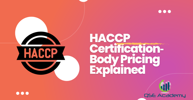 HACCP Certification‑Body Pricing Explained