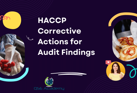 HACCP Corrective Actions for Audit Findings
